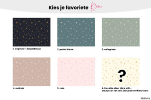 Kies je kleur