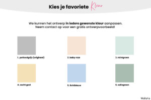 Kies je kleur