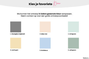 Kies je kleur
