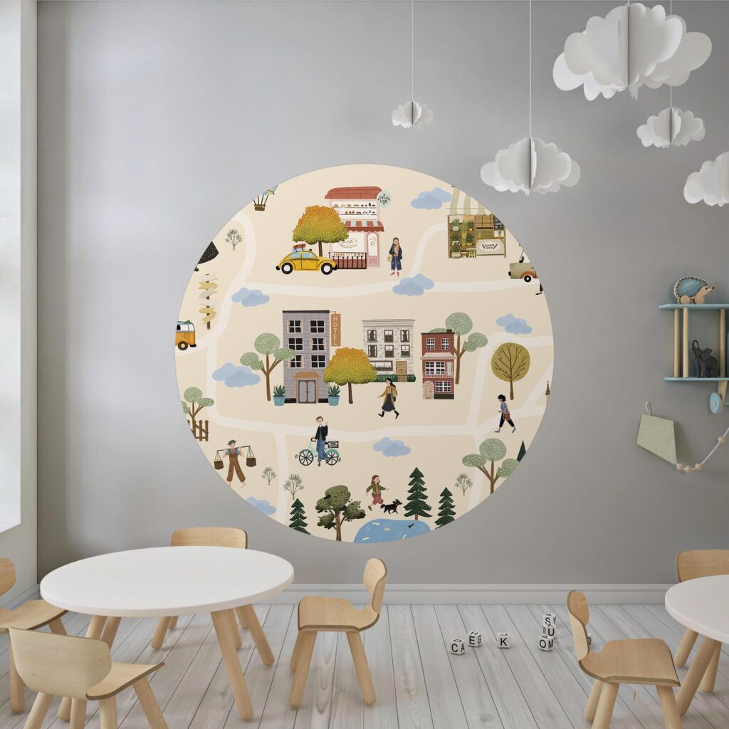 Behangcirkel Ons dorp