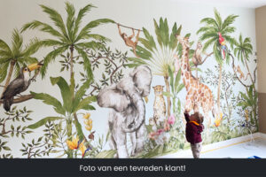Kinderkamer behang Walloha