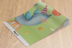 Circus in het land - Behangrol