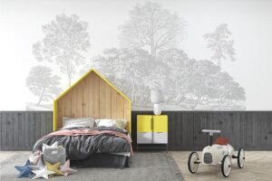 Het oude bos - Kinderbehang