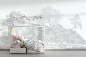 Het oude bos - Kinderbehang