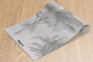Palmbomen en bamboebossen - Behangrol