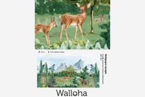 Bosrijk avontuur - Behangstaal