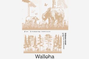 Schaduwberen - Behangstaal