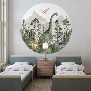 Behangcirkel Prehistorisch bos