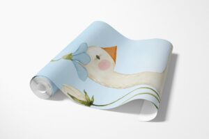 Lieve kleine gansjes - Kinderkamer behang